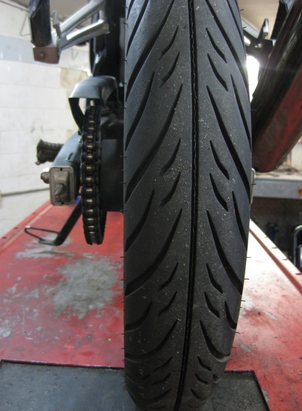 Check the tread on your tyres
